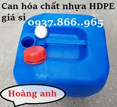Cung cấp can nhựa đựng dung dịch lỏng giá sỉ, can nhựa HDPE