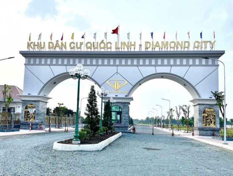 Dự án đất nền Khu dân cư Quốc Linh – Diamond City Đức Hòa, Long An.