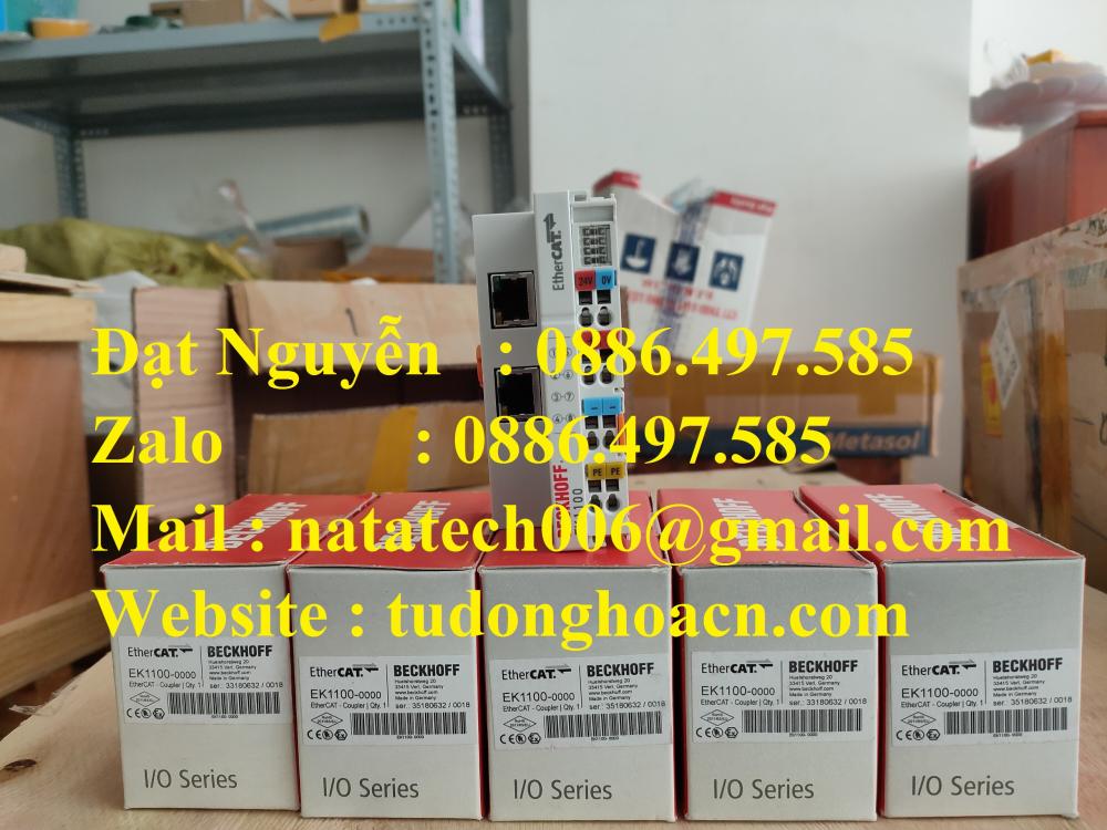Bộ đầu vào EK1100 chính hãng Beckhoff mới 100% 