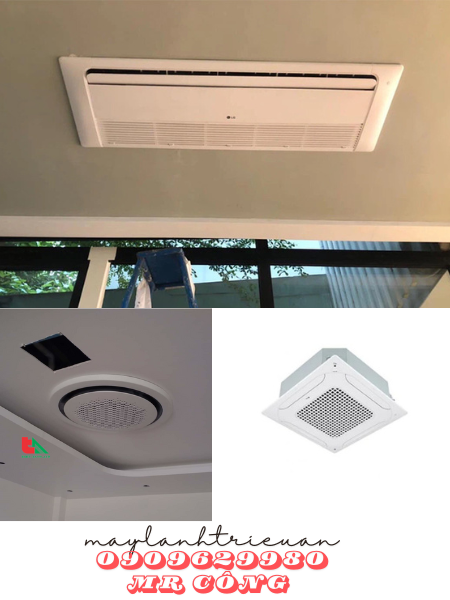 Lắp máy lạnh âm trần LG LG ZTNQ18GPLA0 inverter R32 2HP công nghệ hiện đại cho cuộc sống t