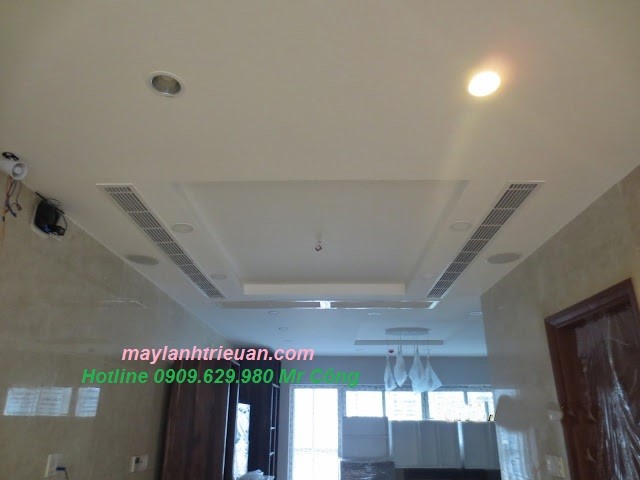 Công ty Triều An nhận khảo sát thiết kế thi công máy lạnh âm trần Trane 12HP giá tốt