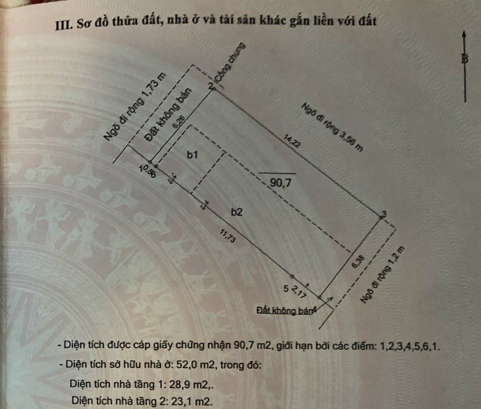 Bán mảnh đất lô góc ngõ 165 Thái Hà. Diện tích 90m2, sổ đẹp, lô góc mt 6m5