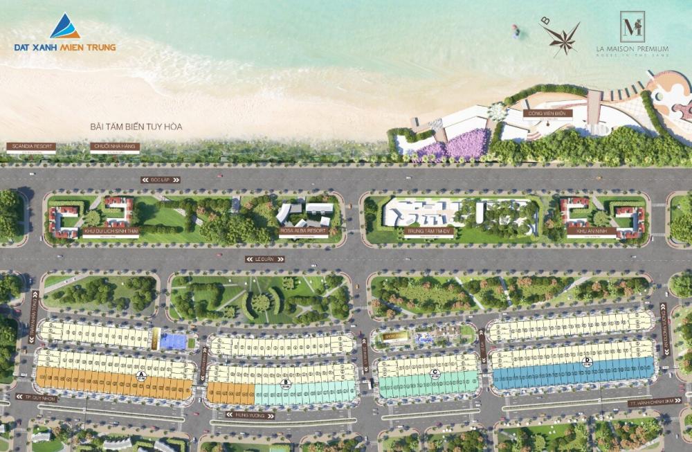 DUY NHẤT 2 LÔ Đất Mặt Tiền Đại Lộ Hùng Vương - TP Tuy Hòa, Phú Yên