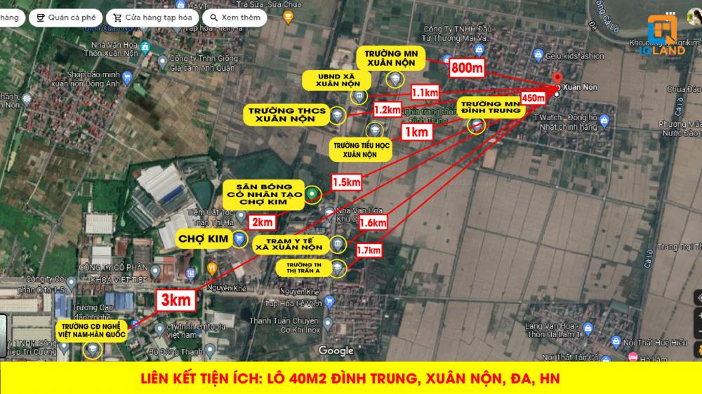 Cần tiền đi BAY bán ngay lô đất tại Đông ANh chỉ hơn 800 triệu. LH 0362608492